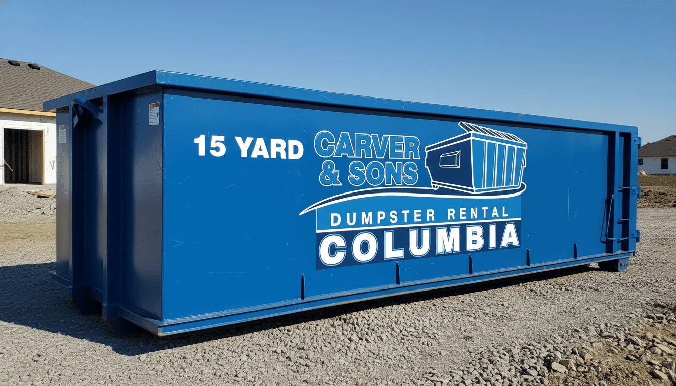 15-Yard Dumpster Rental Columbia-img