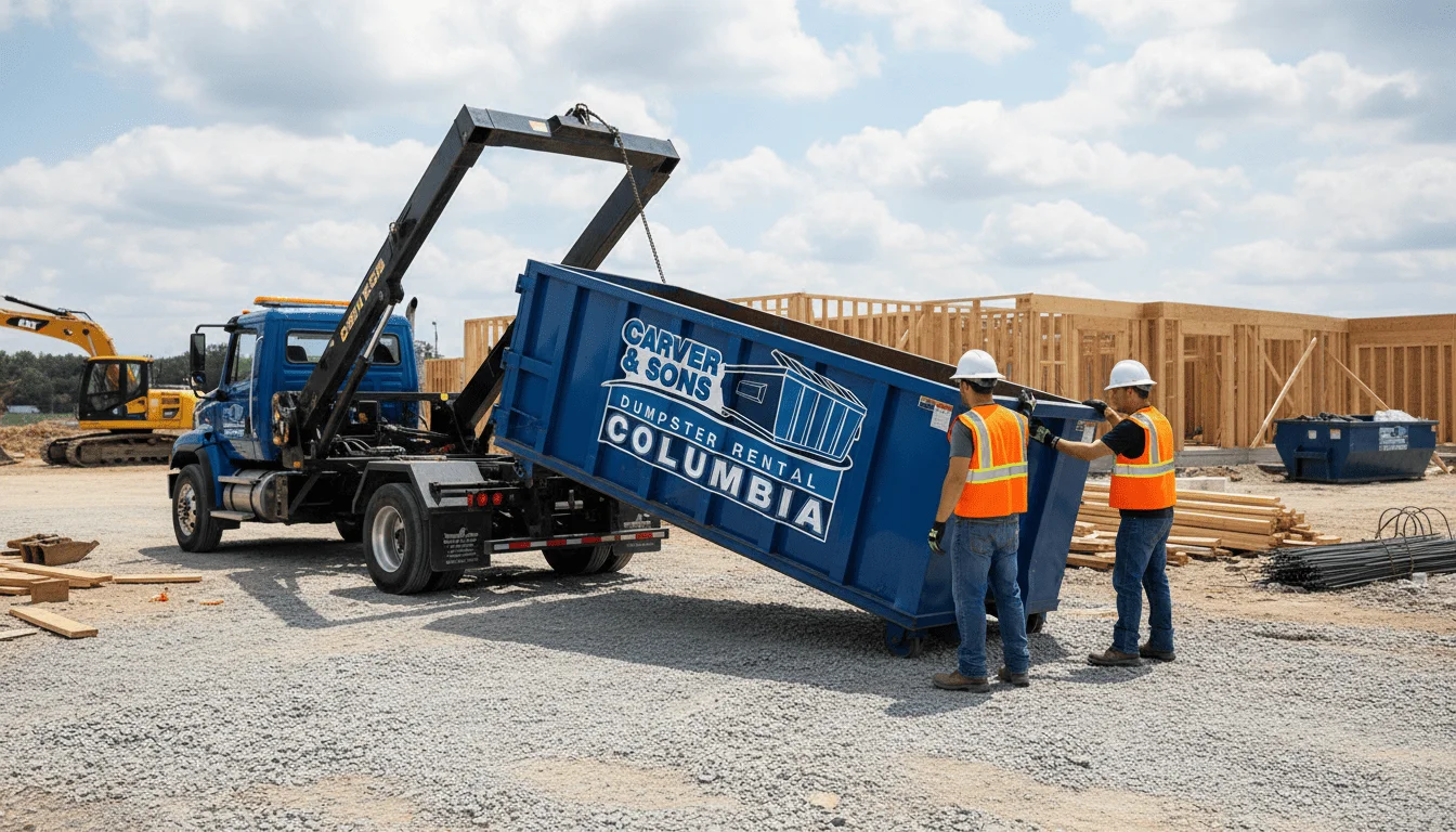 Construction Dumpster Rental Columbia SC-img
